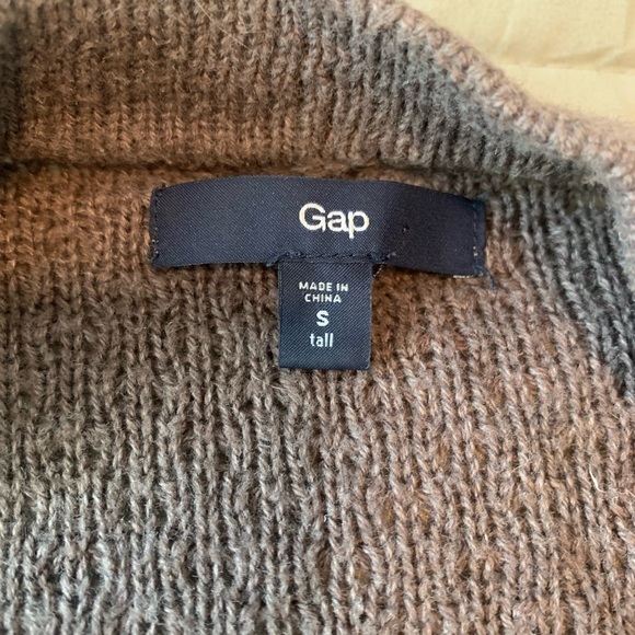 Gray/Brown Gap Cardigan Size S - Picture 2 of 2